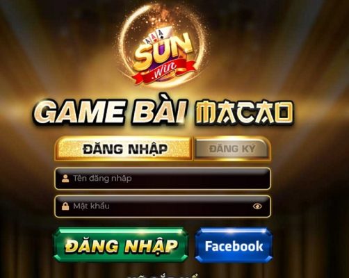 Đăng nhập cổng game Sunwin