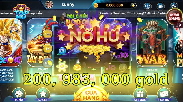 Game nổ hũ ấn tượng